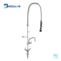 Two In One Mixer Stainless Steel Lead Free Watermark Kitchen Faucet For Washing Machine